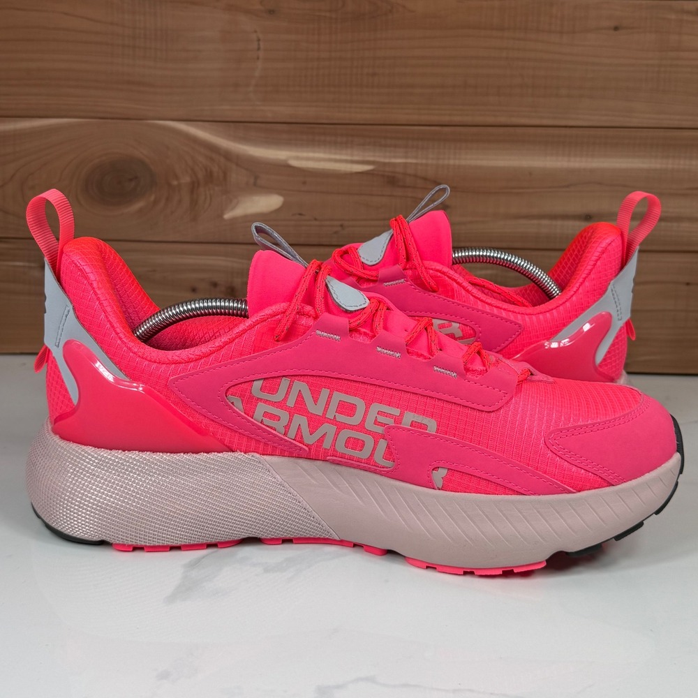 Under Armour HOVR Mega 2‎ MVMNT Pink Shock 603 Men's 13/ Women's 14.5 NEW - Picture 11 of 16